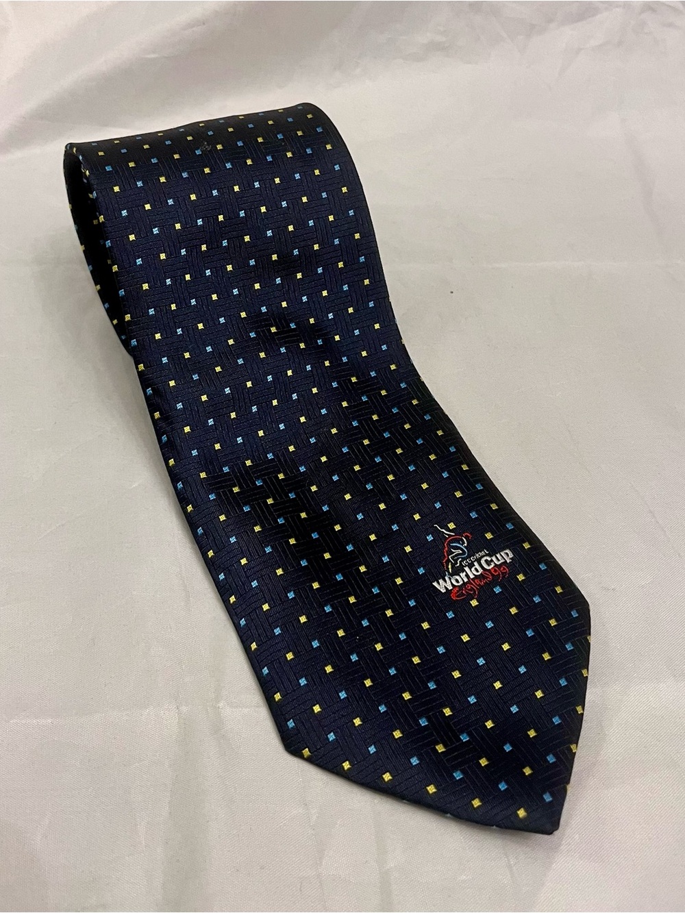 England World Cup Navy Blue Men's Tie 1999